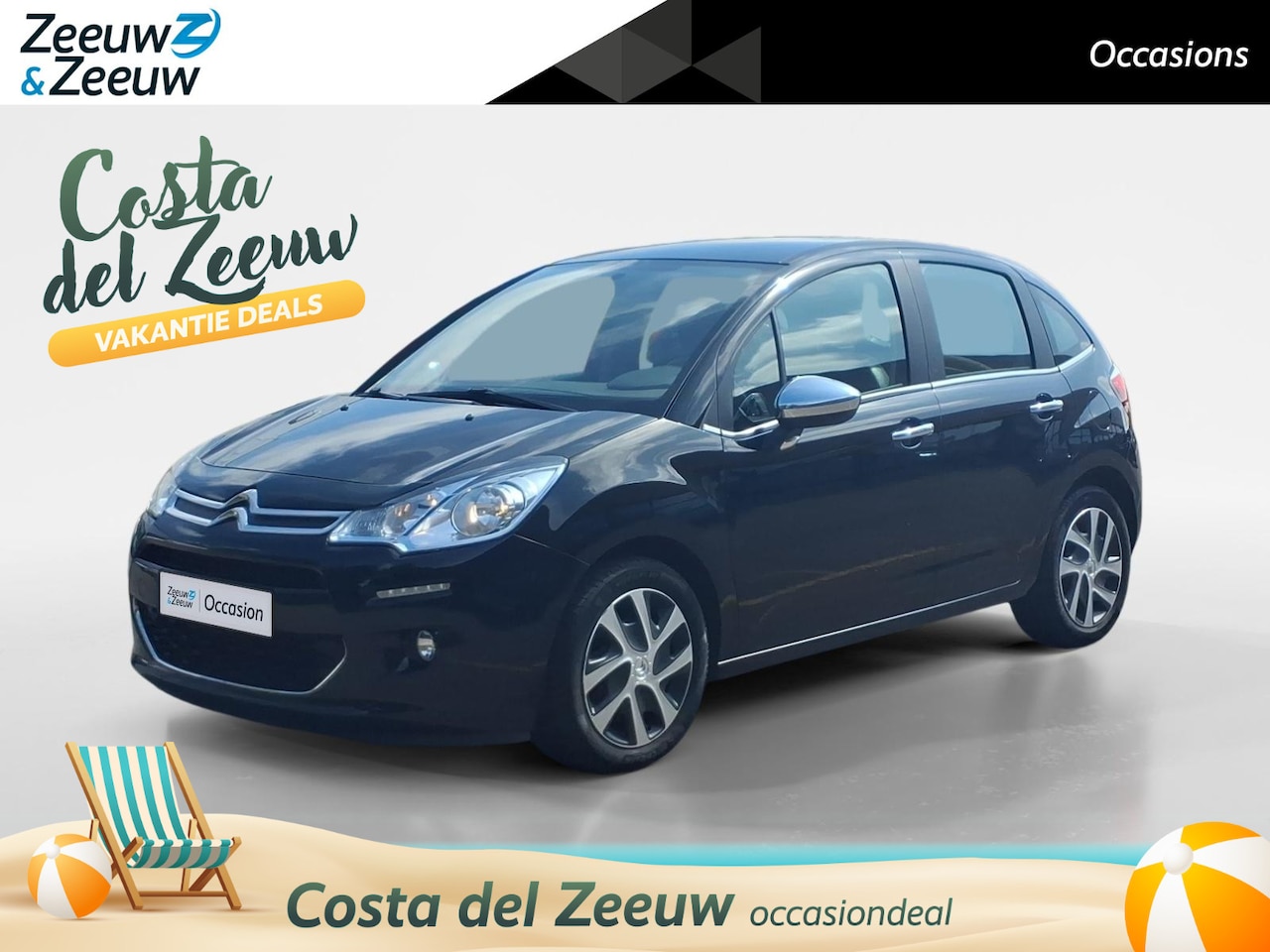 Citroën C3 - 1.0 PureTech Collection Airco/ecc | Losse winterbanden | Lage Kilometerstand | 1 jaar Gara - AutoWereld.nl