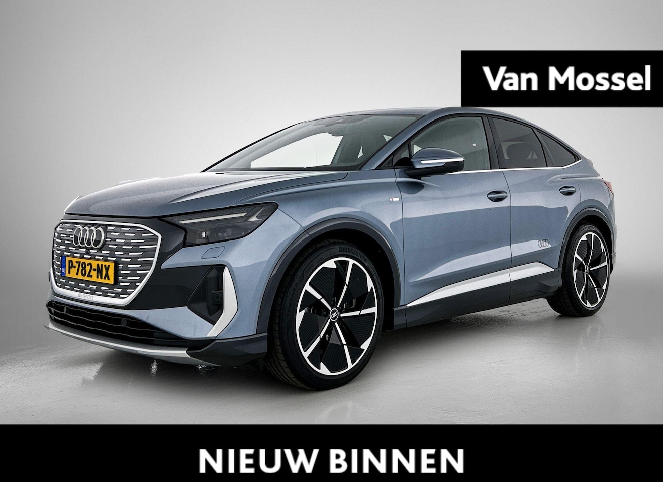 Audi Q4 Sportback e-tron - 50 quattro Launch edition S Competition 77 kWh l MMI navigatie pro l Adaptive cruise contr - AutoWereld.nl