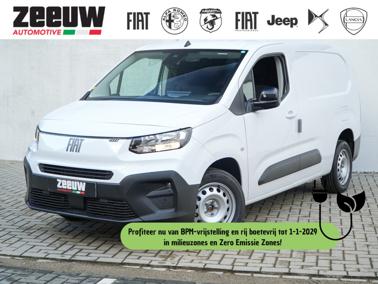 Fiat Doblò - 1.5D 130 PK L2 | Automaat | Climate | Carplay - AutoWereld.nl