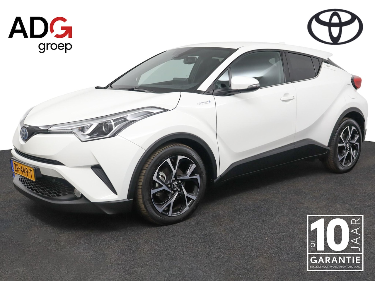 Toyota C-HR - 1.8 Hybrid Dynamic | Adaptive Cruise Control | Airco | Achteruitrijcamera | Navigatie | - AutoWereld.nl