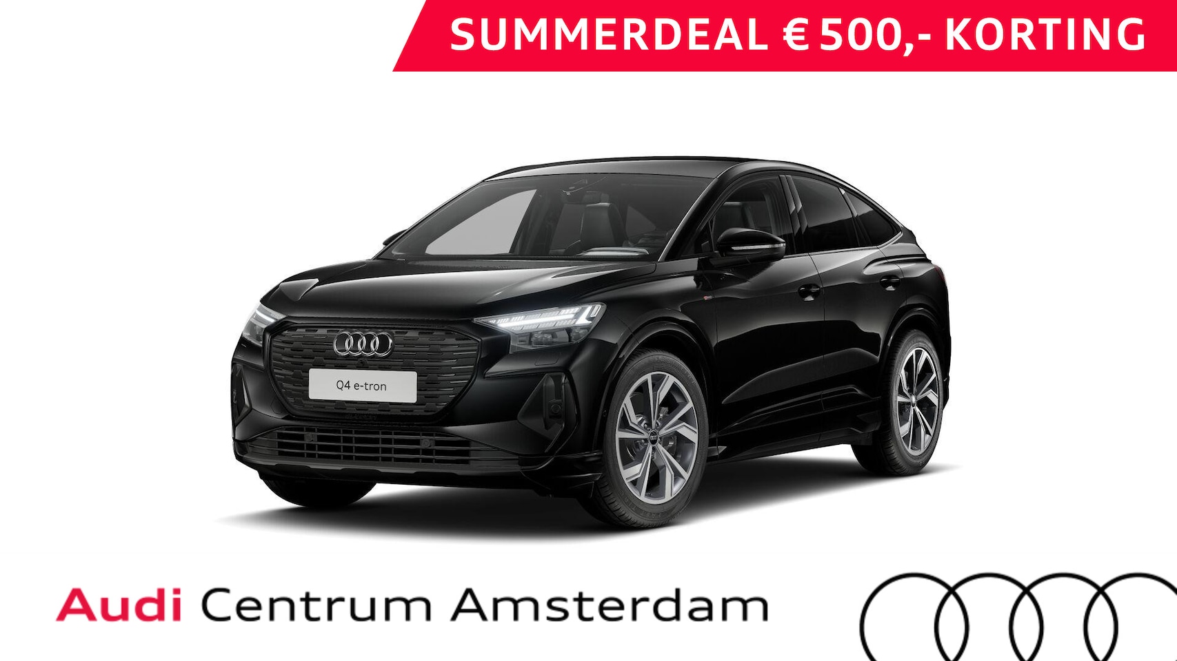 Audi Q4 Sportback e-tron - 40 S edition 77 kWh 204pk | Navigatie | Stoelverwarming | Dynamic pakket | 20 inch lichtme - AutoWereld.nl