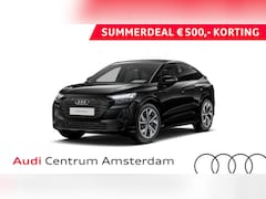Audi Q4 Sportback e-tron - 40 S edition 77 kWh 204pk | Navigatie | Stoelverwarming | Dynamic pakket | 20 inch lichtme