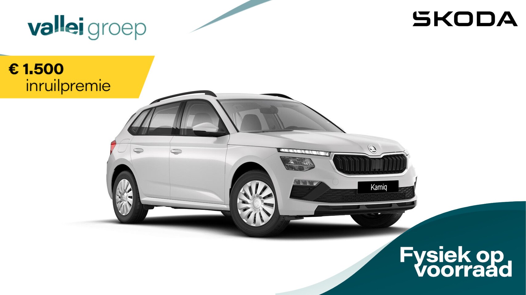 Skoda Kamiq - Essence 1.5 TSI 115PK | Draadloze Apple Carplay/Android Auto | Cruise Control | LED verlic - AutoWereld.nl