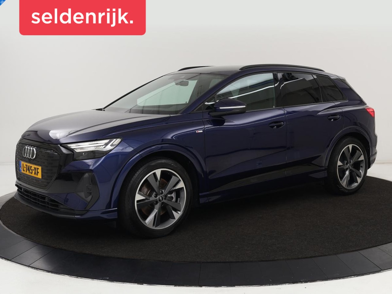 Audi Q4 e-tron - 40 Launch edition S Competition 77 kWh | Stoelverwarming | Warmtepomp | Matrix LED | Carpl - AutoWereld.nl