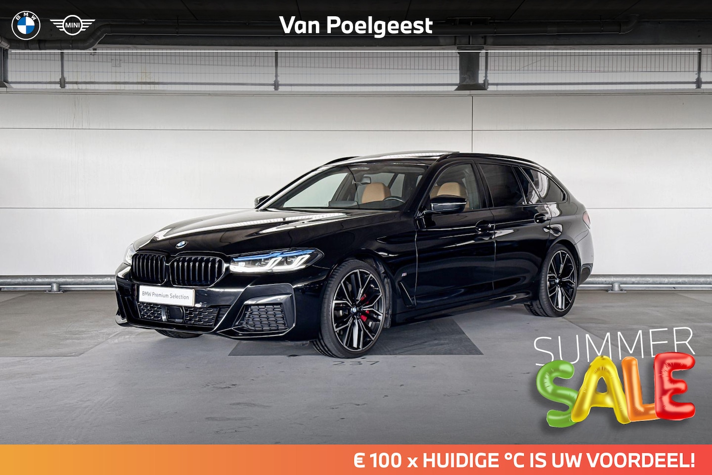 BMW 5-serie Touring - 530i High Executive M-Sport BMW 5-serie Touring 530i Business Edition Plus | Summer Sale 1 - AutoWereld.nl