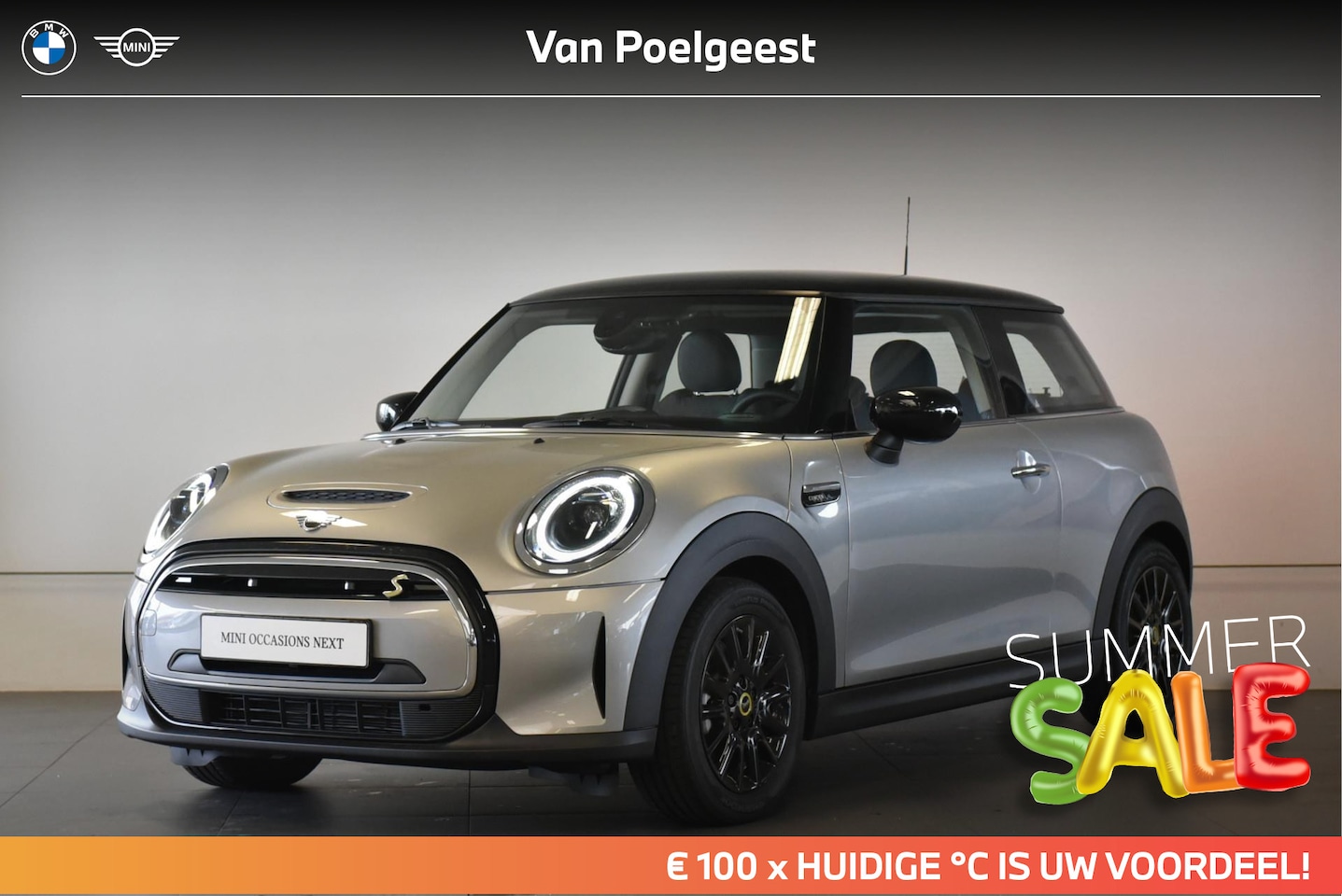 MINI Mini-Electric - Apple Carplay | Elektrisch verwarmde voorstoelen | Summer Sale 100 - AutoWereld.nl
