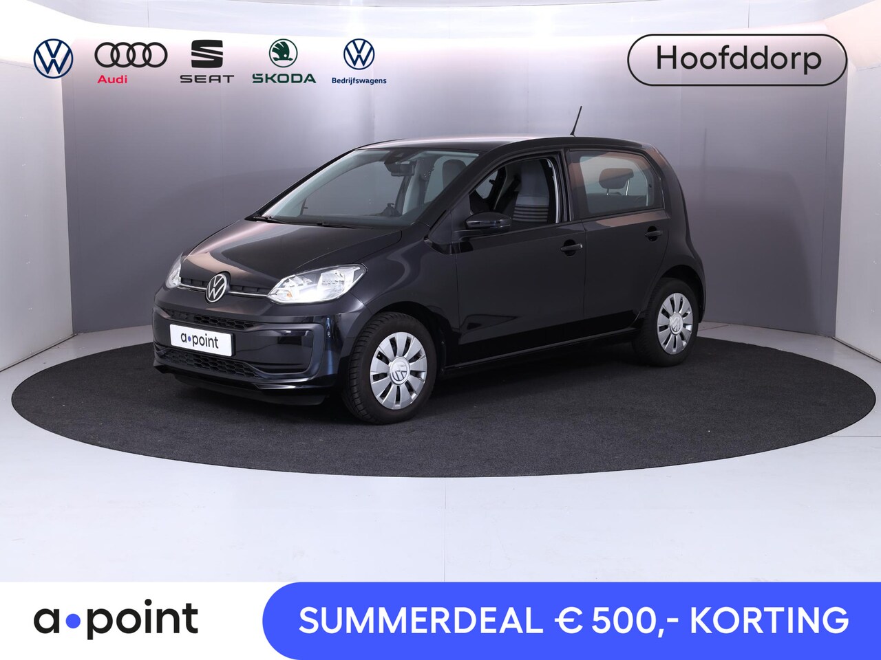 Volkswagen Up! - 1.0 BMT move up! 60pk |airco|nav.via app| centrale vergrendeling| - AutoWereld.nl