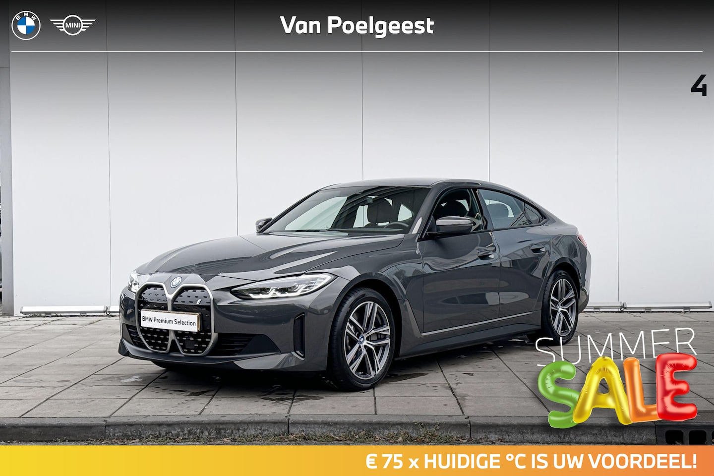 BMW i4 - eDrive40 High Executive 84 kWh Stoelverwarming / Binnen & Buitenspiegel Automatisch Dimmen - AutoWereld.nl