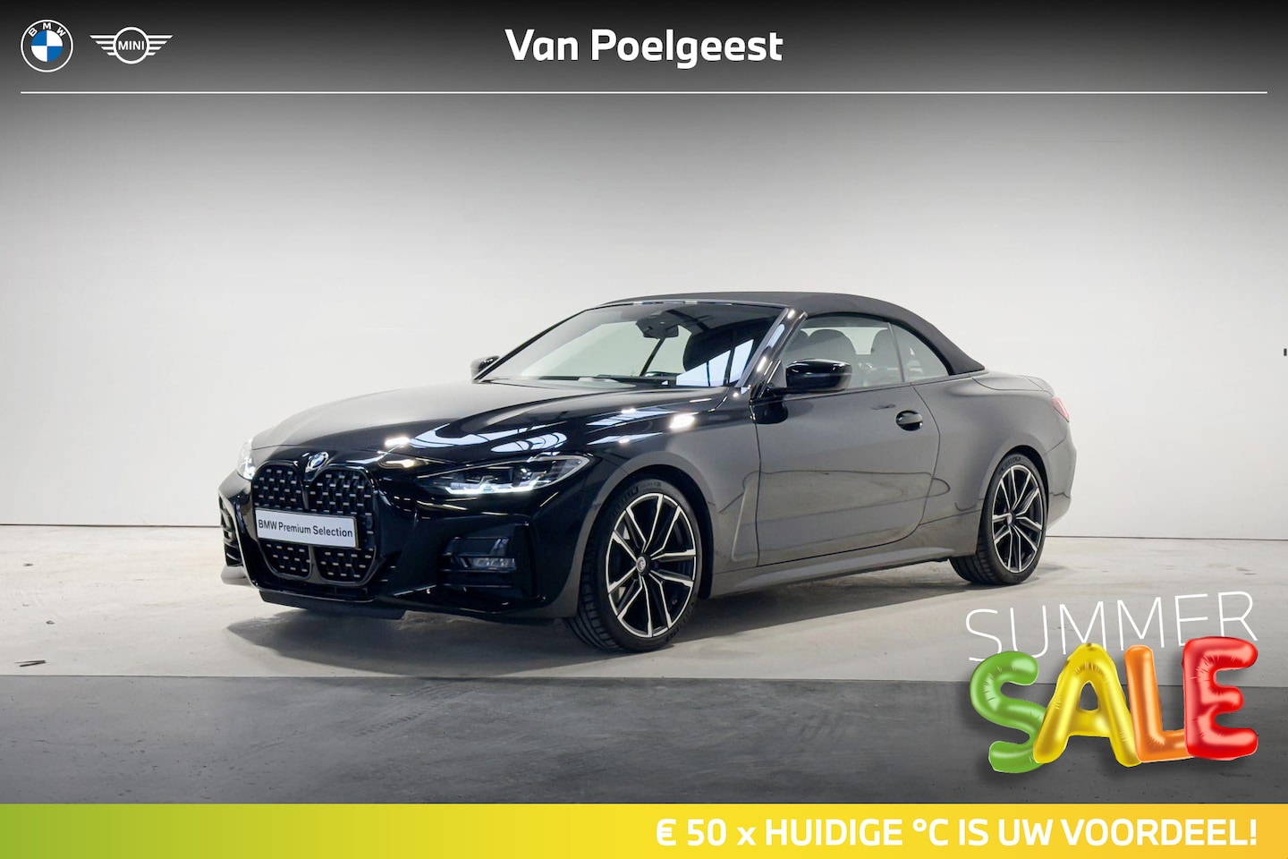BMW 4-serie Cabrio - 420i High Executive M Sportpakket Aut. | Summer Sale 50 - AutoWereld.nl