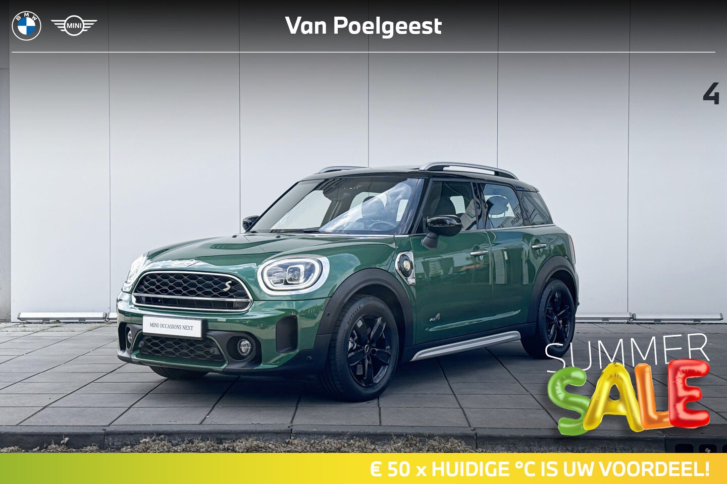 MINI Countryman - Cooper S E ALL4 Glazen Panoramadak / Comfort Acces / Camera / Head-Up / Driving Assistant - AutoWereld.nl