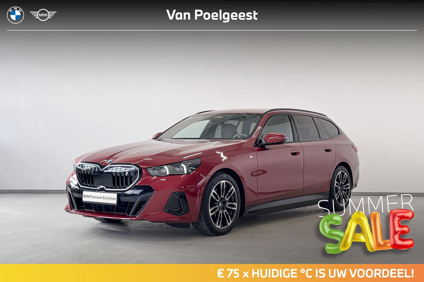 BMW i5 Touring - eDrive40 M Sport Edition M Sportpakket Pro | Summer Sale 75 - AutoWereld.nl