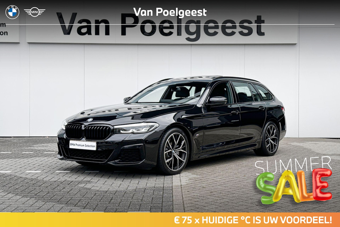 BMW 5-serie Touring - 520i Business Edition Plus M Sport | Panoramadak | Comfortstoelen | Nappa leder | Summer S - AutoWereld.nl