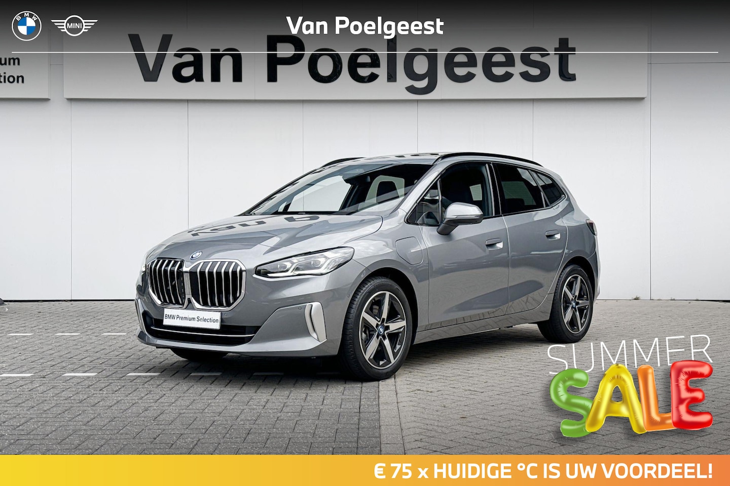 BMW 2-serie Active Tourer - 225e xDrive Panoramadak | Trekhaak | Head UP display | Summer Sale 75 - AutoWereld.nl