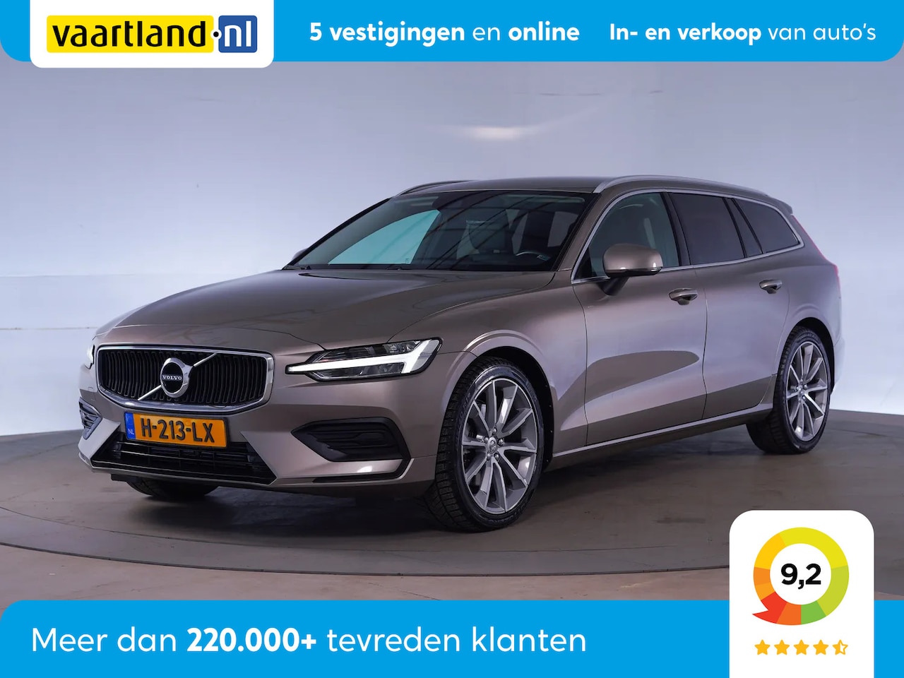 Volvo V60 - T4 190pk Momentum Pro Aut. [ LED Trekhaak Camera ] - AutoWereld.nl