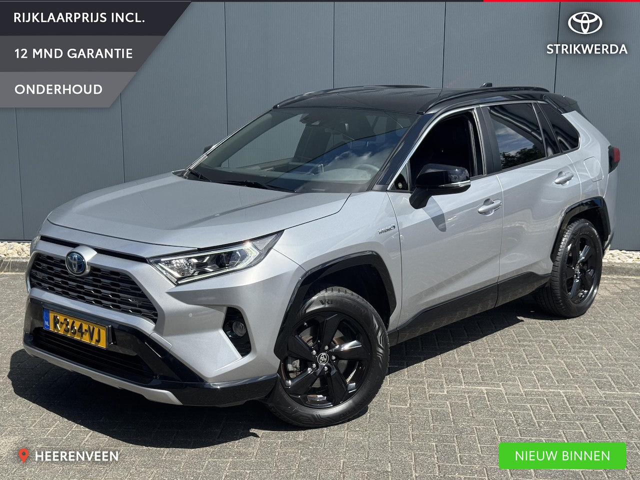 Toyota RAV4 - 2.5 Hybrid AWD Bi-Tone | 1650kg trekgew. | Elektr. klep | Keyless | LED | - AutoWereld.nl