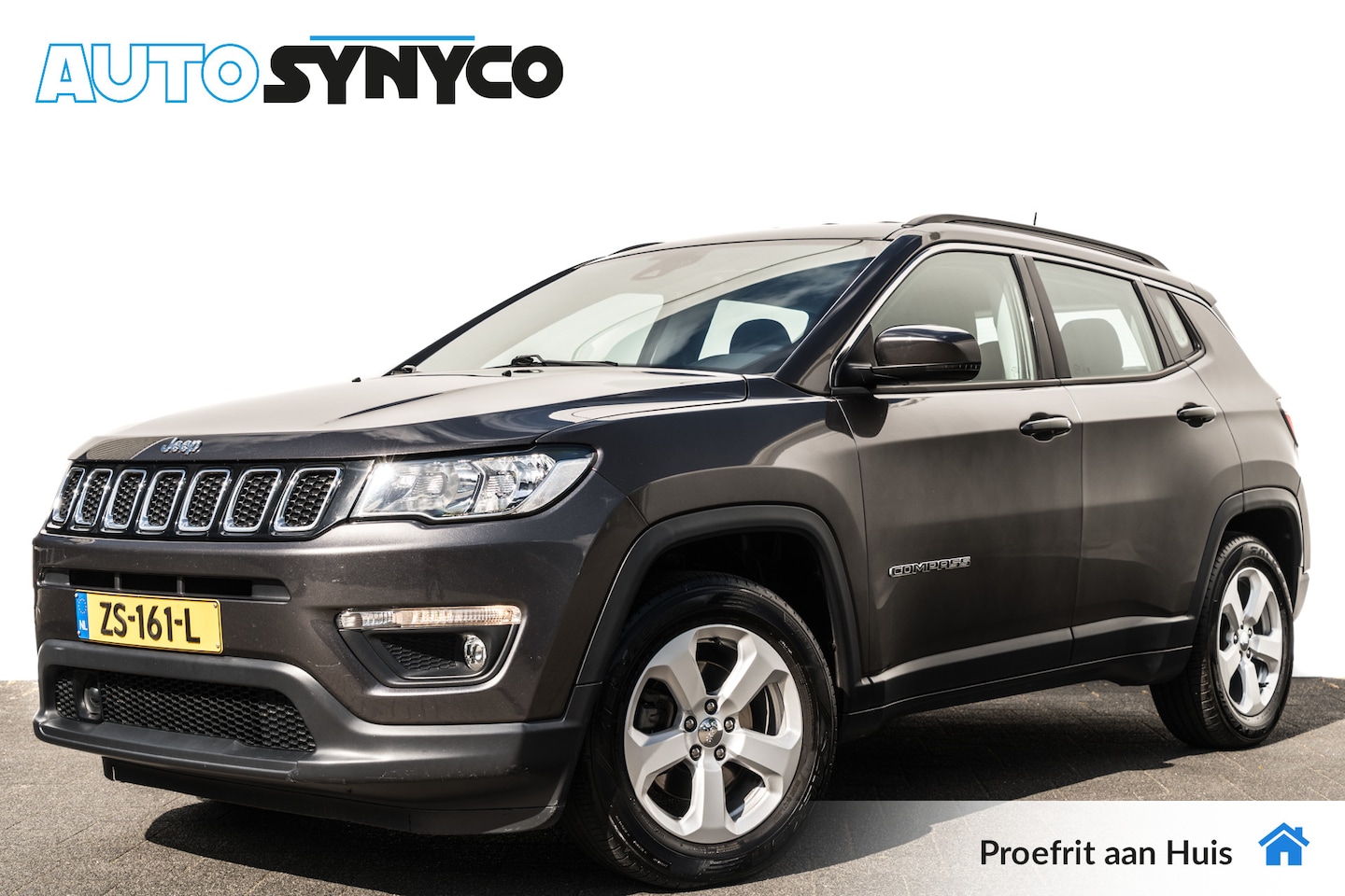 Jeep Compass - 1.4 MultiAir Longitude I Trekkracht Geremd: 1.500 Kg. I Afn.Trekhaak I Camera I 17 inch. L - AutoWereld.nl
