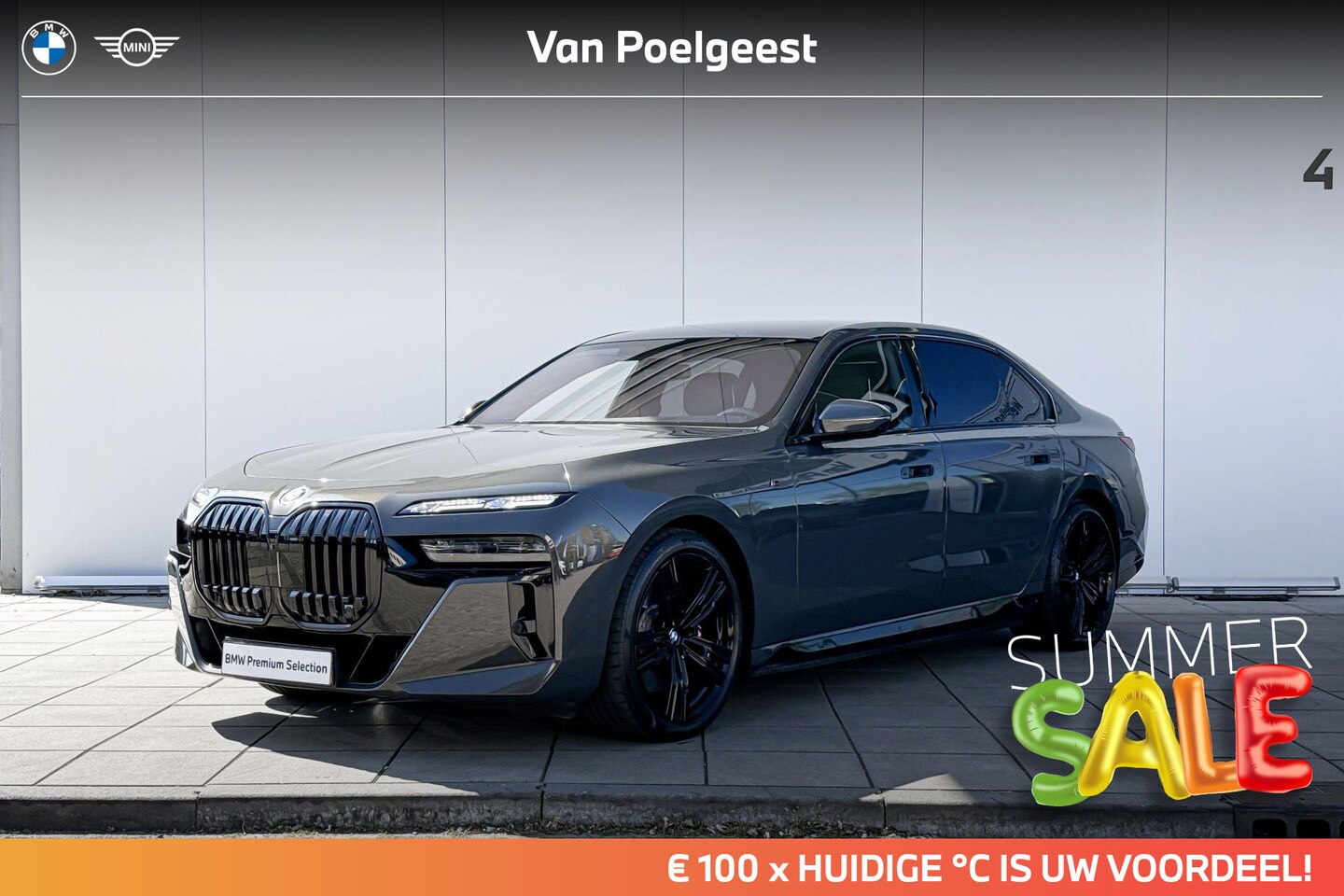 BMW i7 - xDrive60 106 kWh M Sport Pro | Entertainment systeem achterin | Massage stoelen | Summer S - AutoWereld.nl