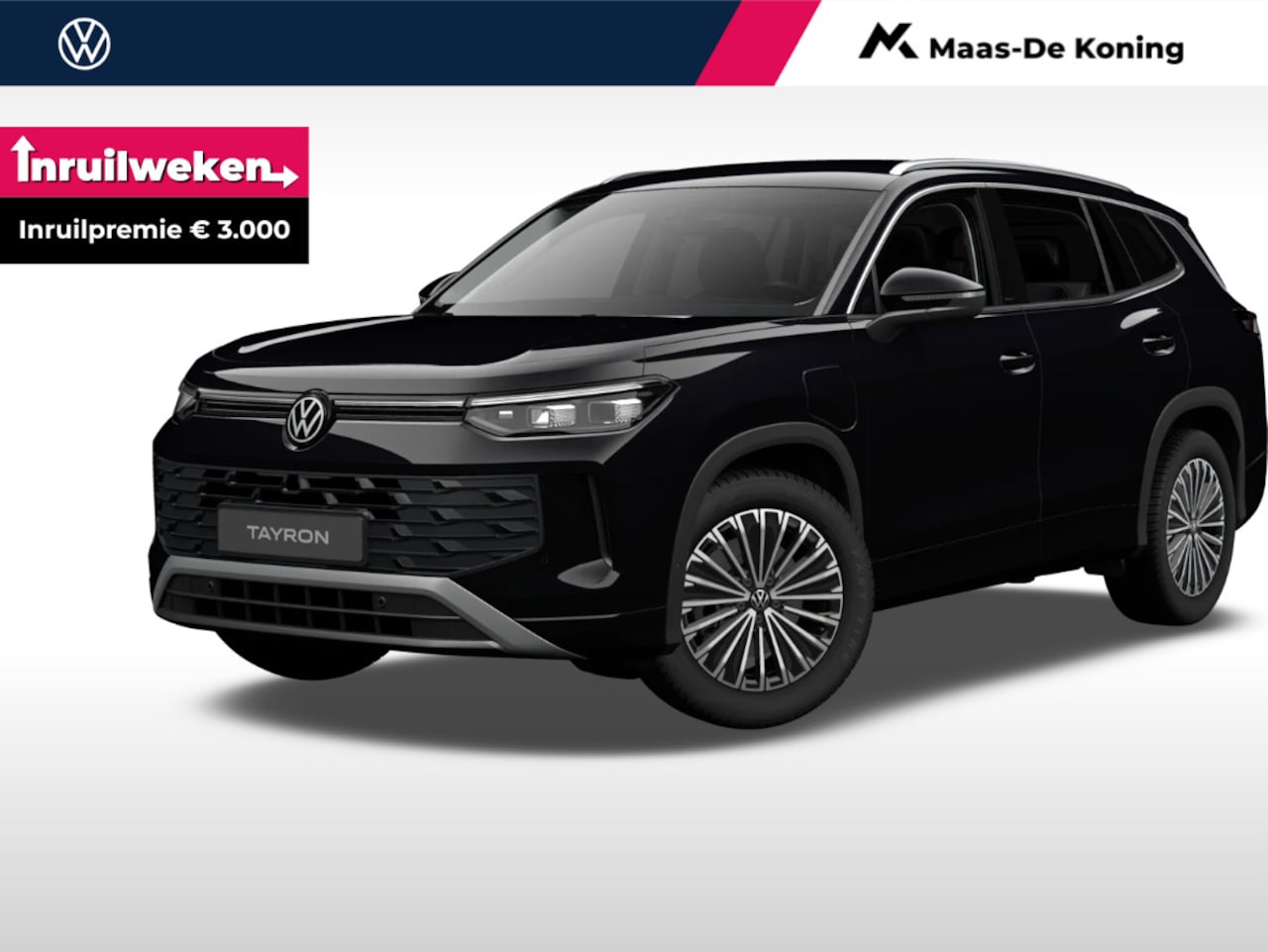 Volkswagen Tayron - 1.5 eHybrid Life Edition 204 pk 6 versn. · Comfort Pakket · Trekhaak incl. aanhangermanoeu - AutoWereld.nl