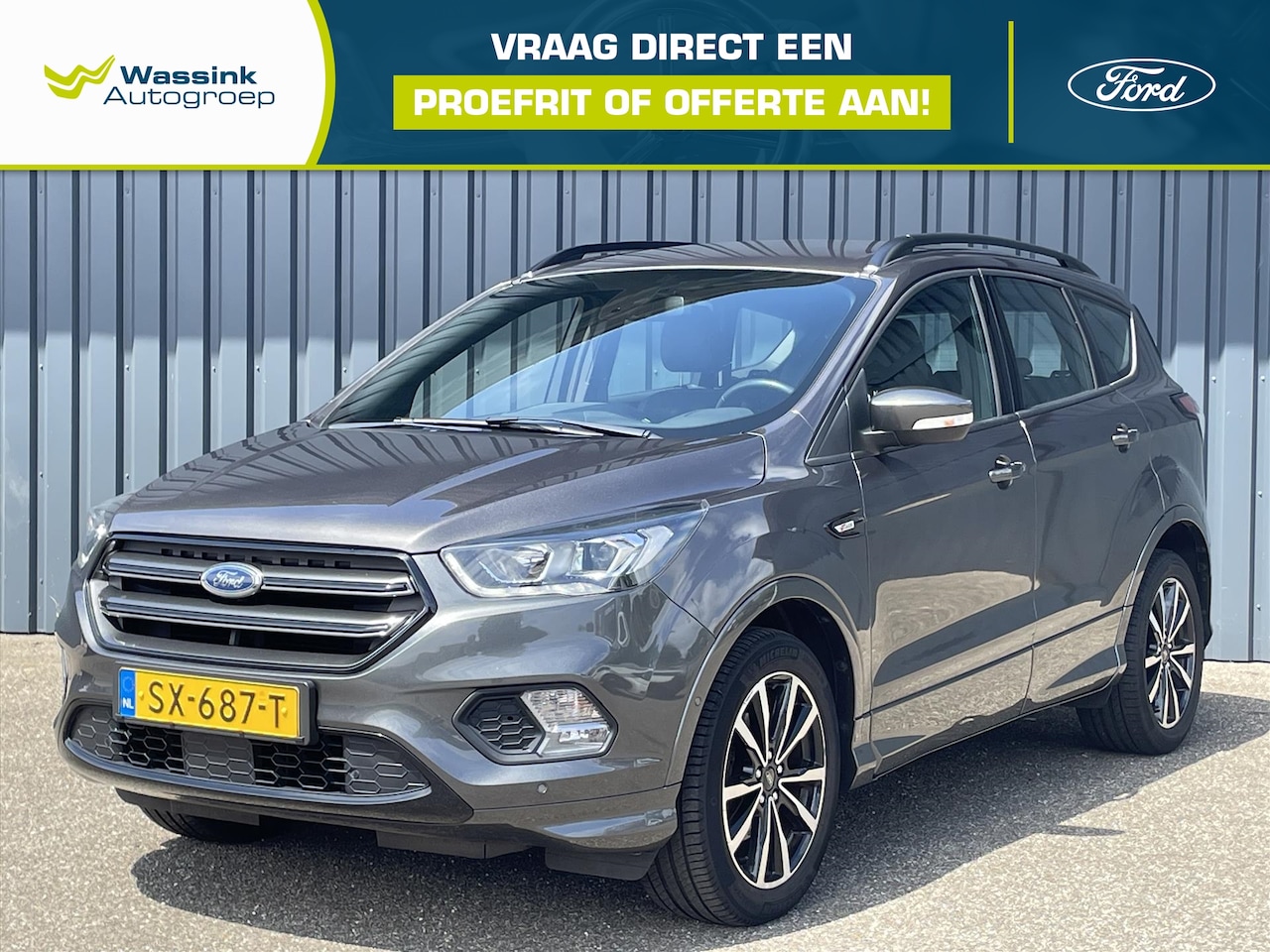 Ford Kuga - 1.5 EcoBoost 150PK 2WD ST Line I DAB I Carplay I Cruise I Navigatie I Camera - AutoWereld.nl