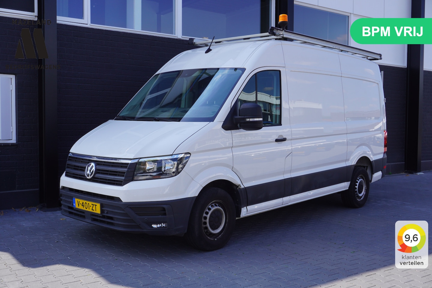 Volkswagen Crafter - 2.0 TDI 140PK L3H3 - EURO 6 - Airco - Cruise - Imperiaal - PDC - € 19.950,- Excl. - AutoWereld.nl