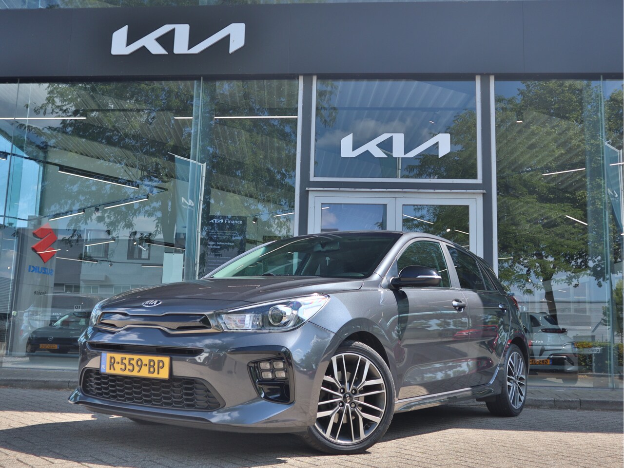Kia Rio - 1.0 TGDI GT-Line | Navigatie | Climate Control | Stoel/Stuur Verwarming | Camera |  Tot 10 - AutoWereld.nl