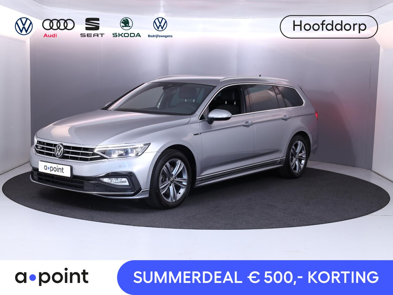 Volkswagen Passat Variant - 1.5 TSI R-Line Business 150 pk Automaat (DSG) | Verlengde garantie | Navigatie | Parkeerse - AutoWereld.nl