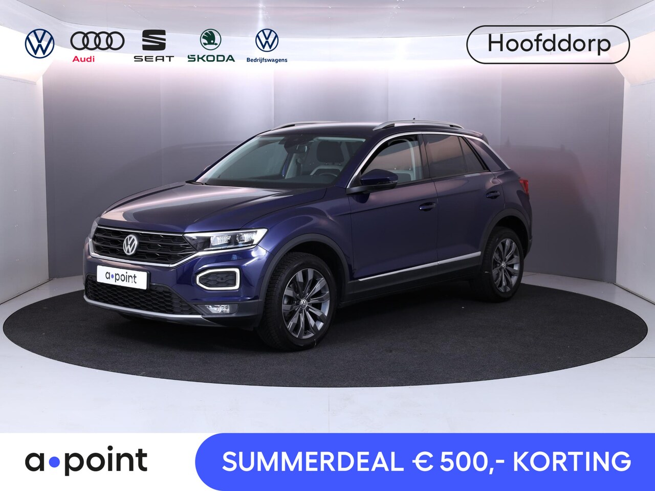 Volkswagen T-Roc - 1.5 TSI Sport 150 pk Automaat (DSG) | Navigatie | Parkeersensoren | Achteruitrijcamera | A - AutoWereld.nl
