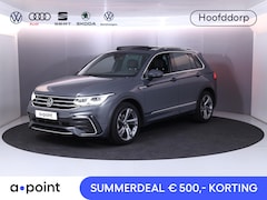 Volkswagen Tiguan - 1.5 TSI R-Line Business+ 150pk |Panoramadak | Elekt. trekhaak | Leer| Camera| Adaptieve cr