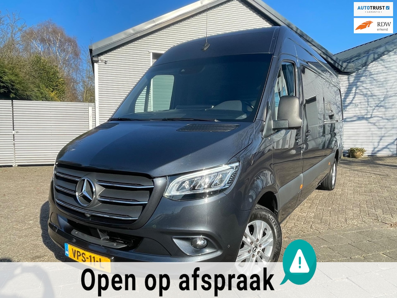 Mercedes-Benz Sprinter - 319 3.0 CDI L3H3 Clima Elek Pakket Lmv Navi 360 - AutoWereld.nl