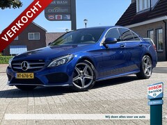 Mercedes-Benz C-klasse - C180 AMG Sport / Org NL / Leder / Camera / Trekhaak / Navi / Stoelverwarming / Elektr stoe
