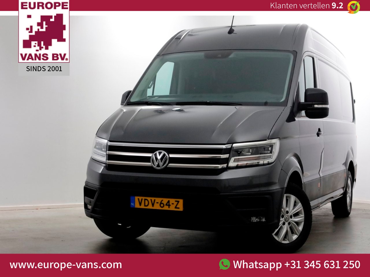 Volkswagen Crafter - 35 2.0 TDI 140pk DSG-Automaat L3H3 (L2H2) Highline ACC/LED/Camera 01-2020 - AutoWereld.nl