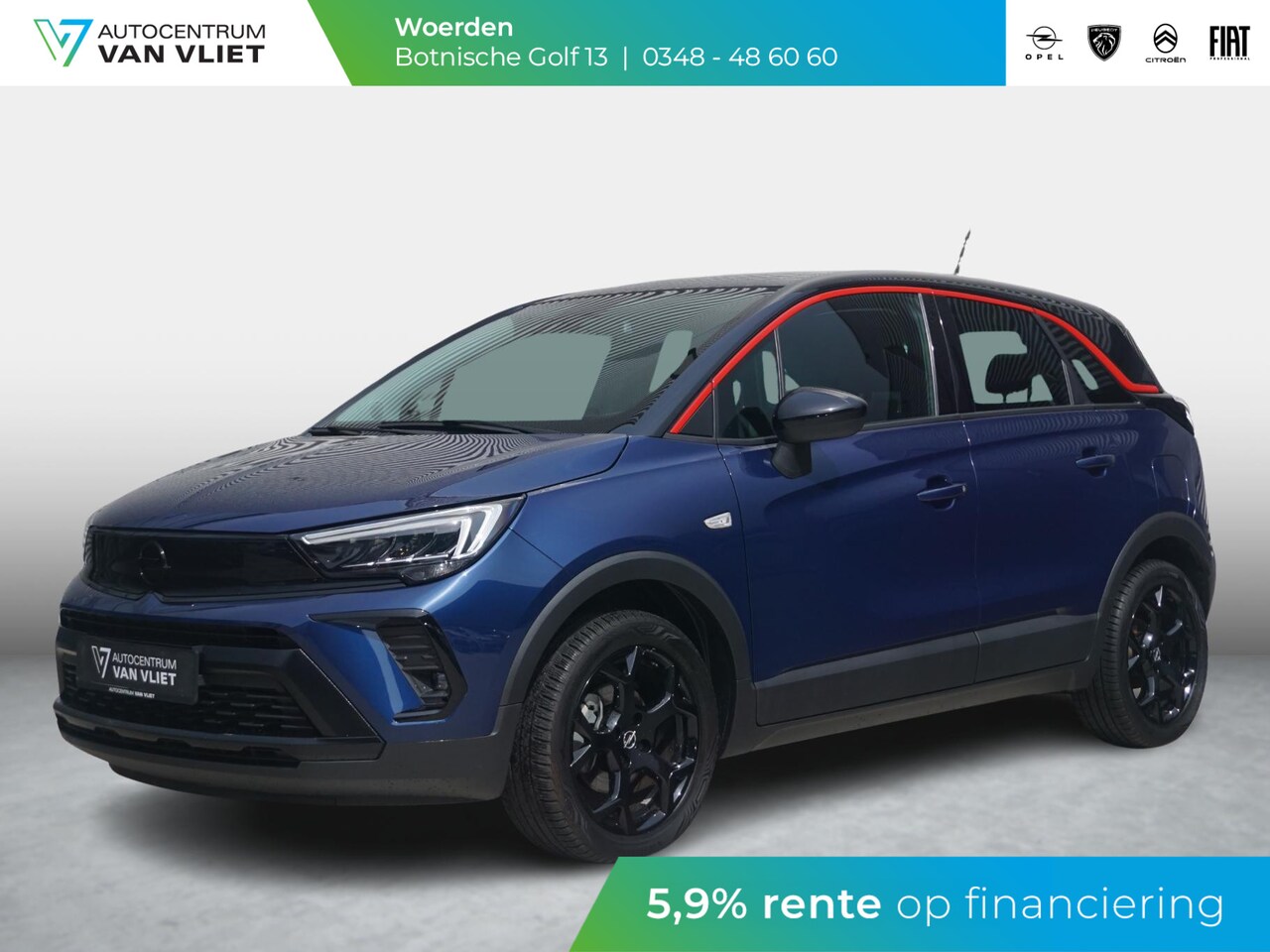 Opel Crossland - 1.2 Turbo GS Line Navi | Climate Contr. | Camera - AutoWereld.nl