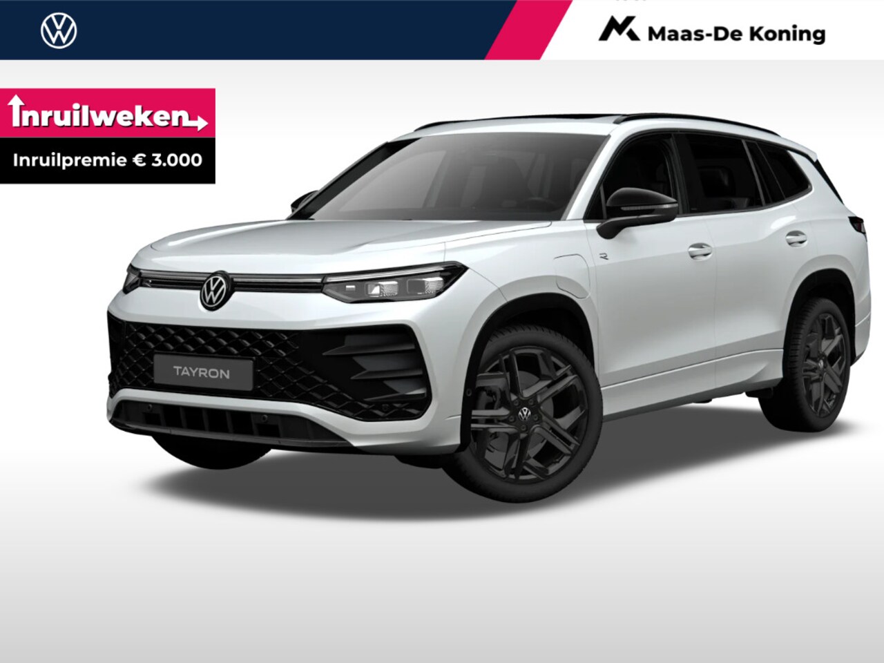Volkswagen Tayron - R-Line-Edition 1.5 eHybrid 272 pk 6 versn. DSG · Assistance Pakket Plus · Black Style Pakk - AutoWereld.nl