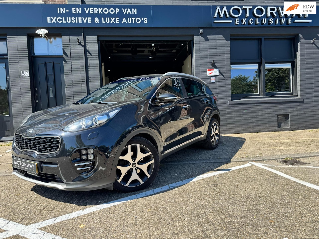Kia Sportage - 1.6 T-GDI 4WD GT-Line |AUTOMAAT|LEDER|CAMERA|STOEL-STUURVERWARMING|LINE-ASSIST|PARK-ASSIST - AutoWereld.nl
