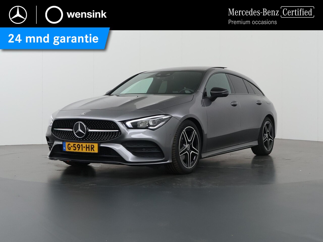 Mercedes-Benz CLA-klasse Shooting Brake - 180 Advantage | AMG | Night | Panoramadak | Widescreen | Stoelverwarming | - AutoWereld.nl