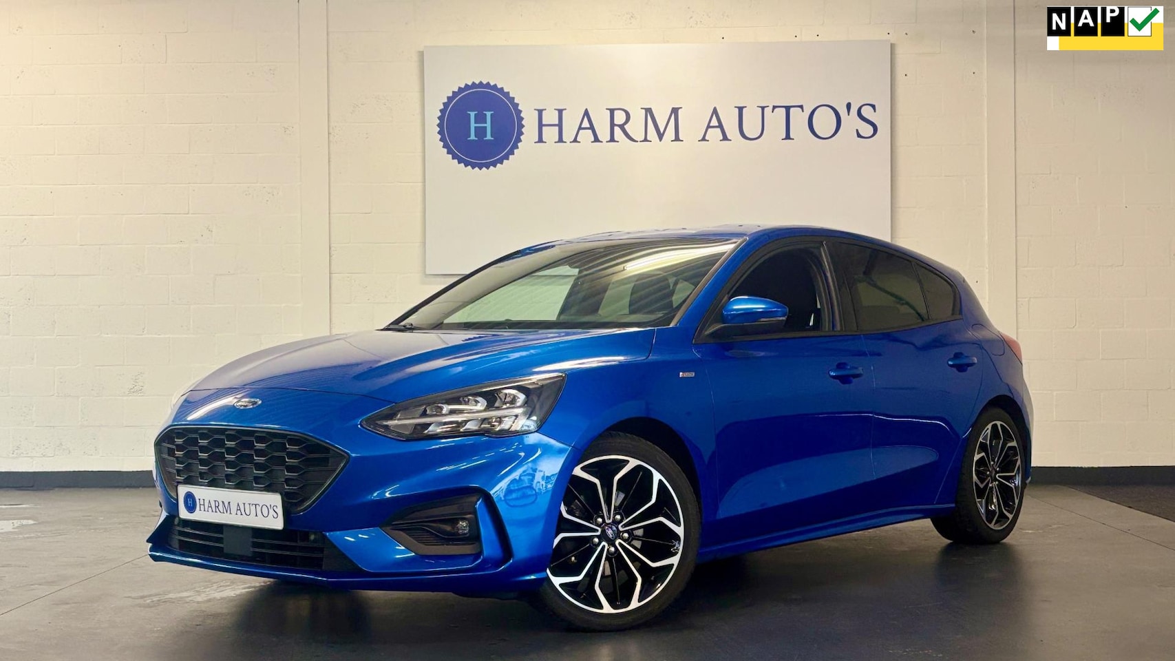 Ford Focus - 1.0 EcoBoost ST Line 125pk Navi / Cruise/ CAM / PDC / LED / '18' - AutoWereld.nl