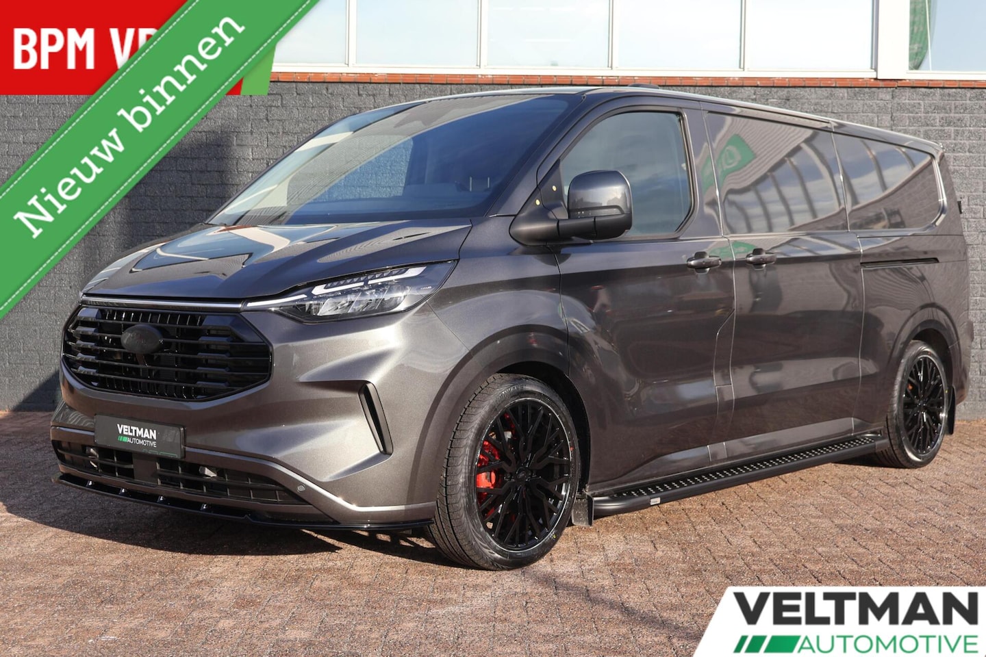 Ford Transit Custom - 320 2.0 TDCI L2H1 Limited BPM VRIJ 170PK AUTOMAAT 2x SCHUIFDEUREN TREKHAAK DIRECT LEVERBAA - AutoWereld.nl