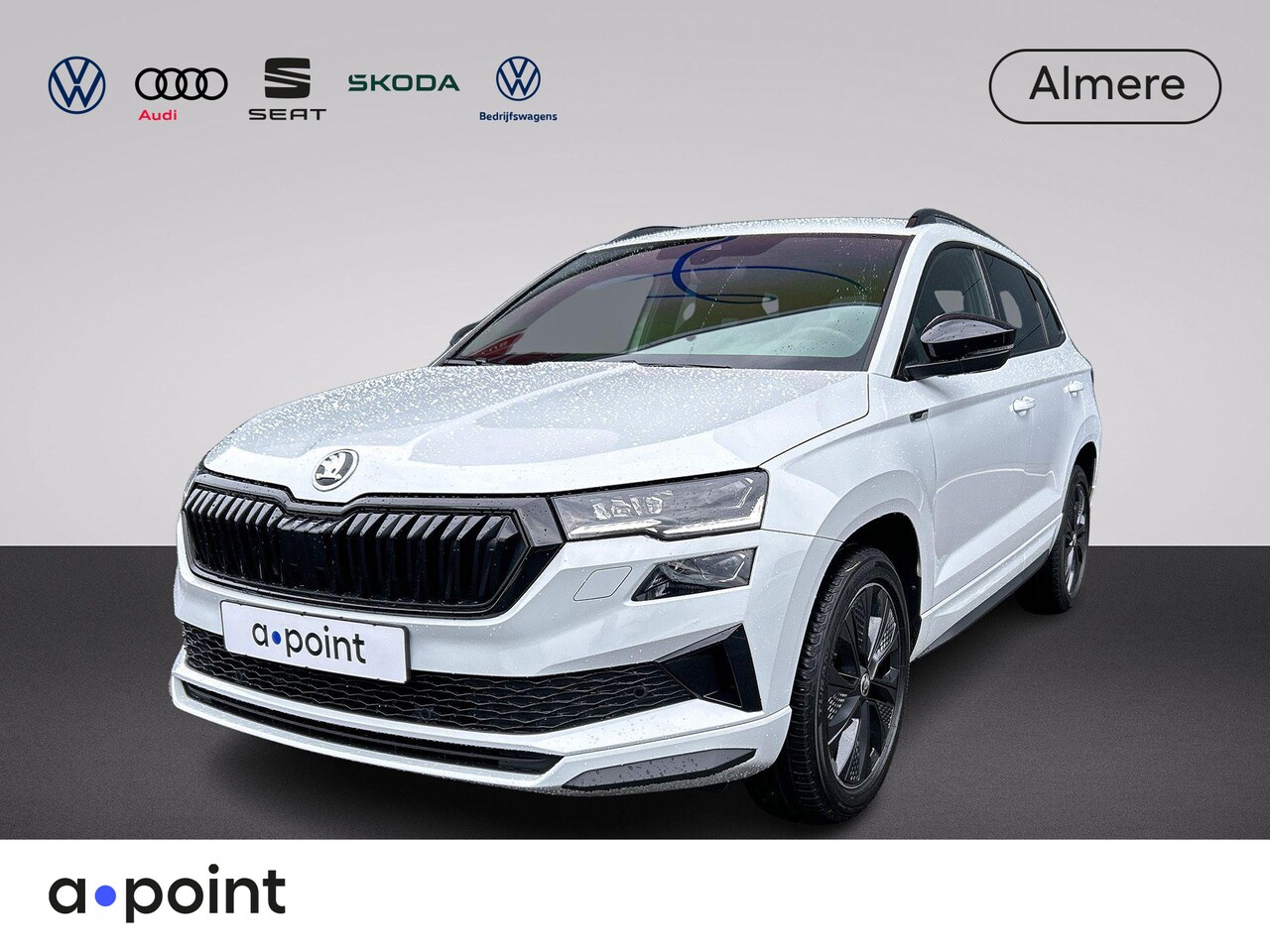 Skoda Karoq - 1.5 TSI ACT Sportline Business 150 pk Automaat (DSG) | Navigatie | Parkeersensoren | Achte - AutoWereld.nl