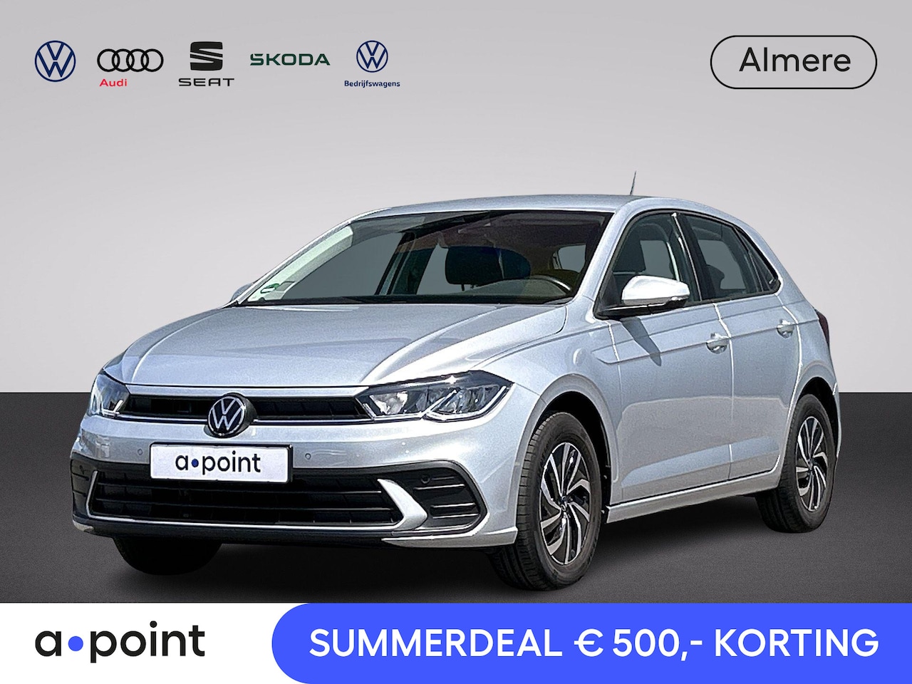 Volkswagen Polo - 1.0 TSI Life | Carplay | Parkeersensoren | Cruise Control | - AutoWereld.nl