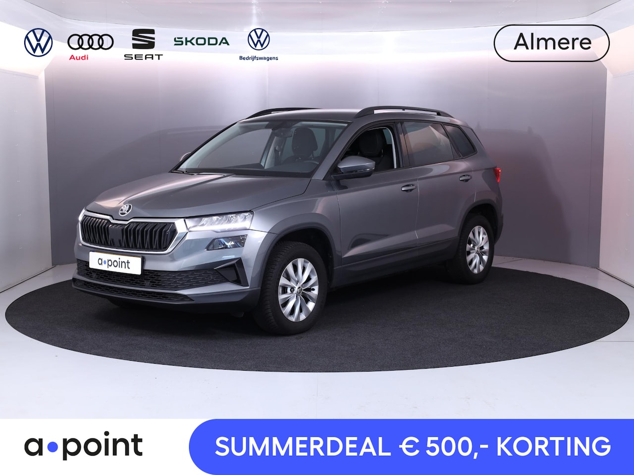 Skoda Karoq - 1.0 TSI Business Edition 110 pk | Verlengde garantie | Navigatie | Parkeersensoren | Achte - AutoWereld.nl