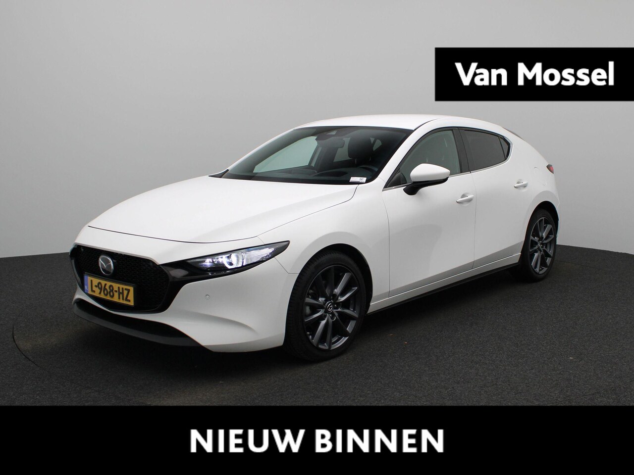 Mazda 3 Sport - 2.0 e-SkyActiv-G M Hybrid 150 Sportive | ACHTERUITRIJCAMERA | NAVIGATIE | CLIMATE CONTROL - AutoWereld.nl