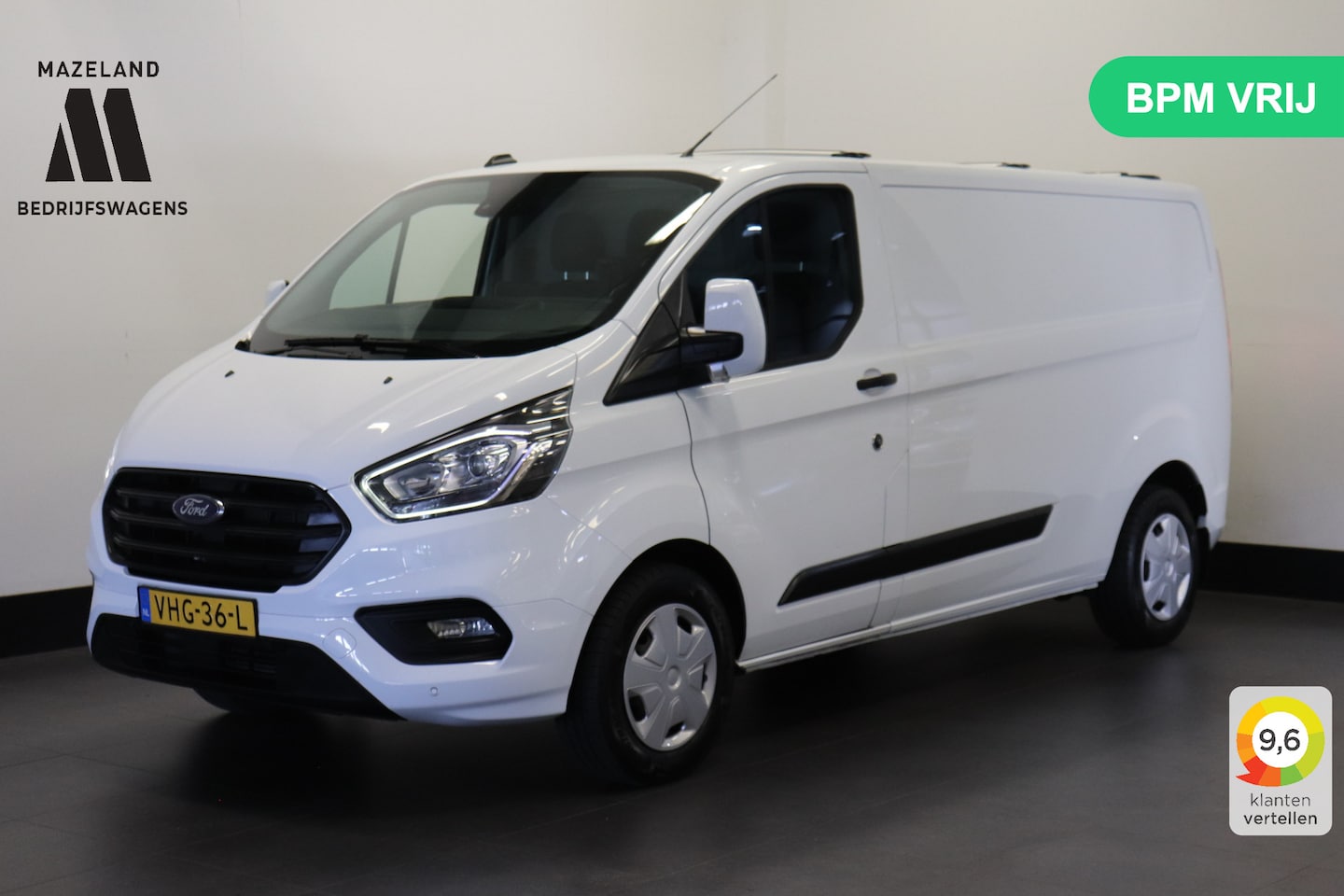 Ford Transit Custom - 2.0 TDCI 130PK L2 EURO 6 - Airco - Navi - Cruise - Trekhaak - € 12.950,- Excl. - AutoWereld.nl