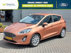 Ford Fiesta - 1.0T 100pk Titanium + extra's | Climate control | Navigatie | Voorrruitverwarming | B&O sp