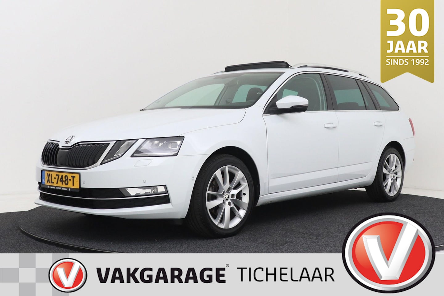 Skoda Octavia Combi - 1.5 TSI GT Style Business | Trekhaak | Panoramadak | Org NL | CarPlay | Cruise Control | S - AutoWereld.nl