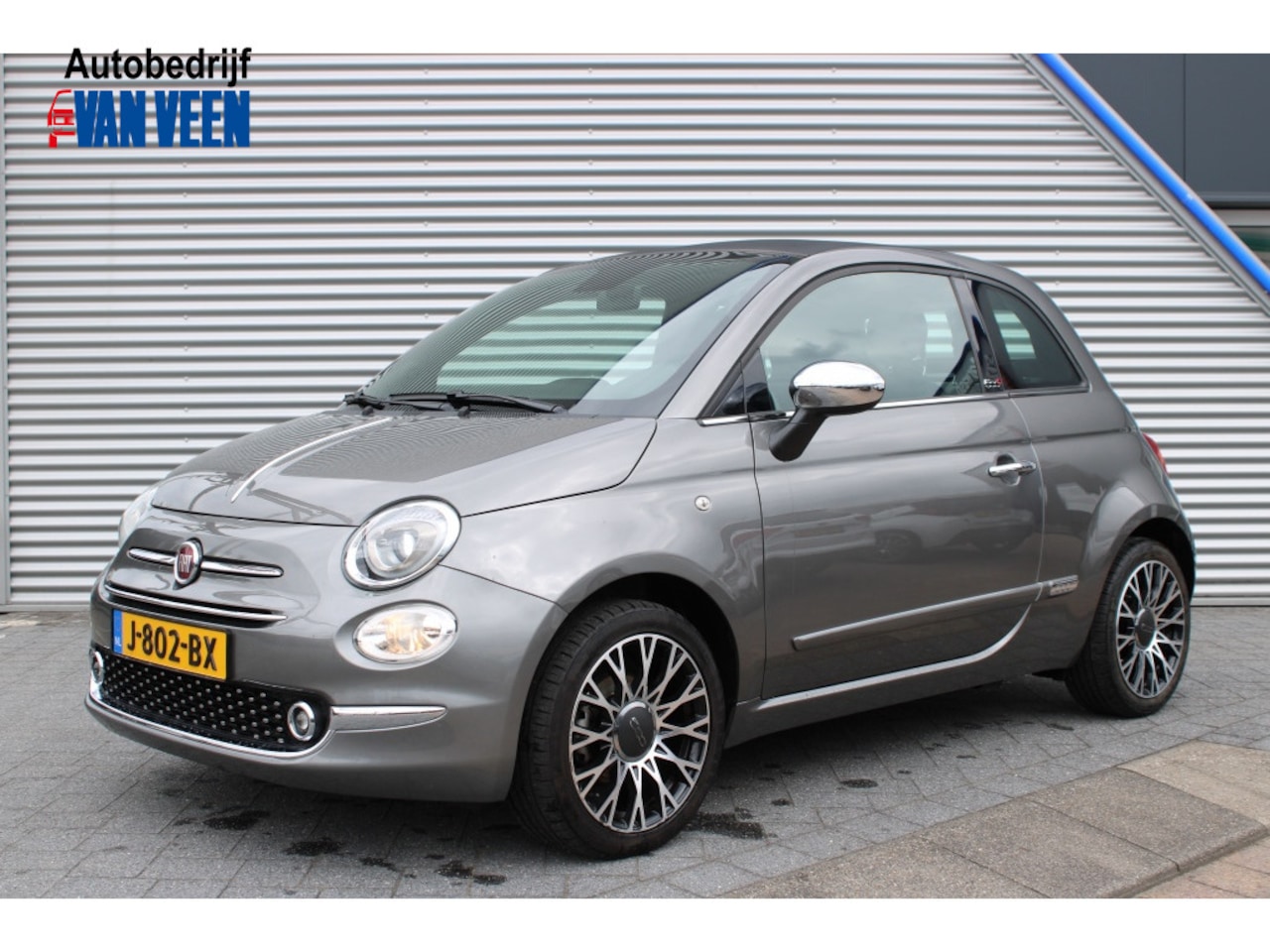 Fiat 500 C - 1.0 Hybrid Star | Leer | Clima | Navi - AutoWereld.nl