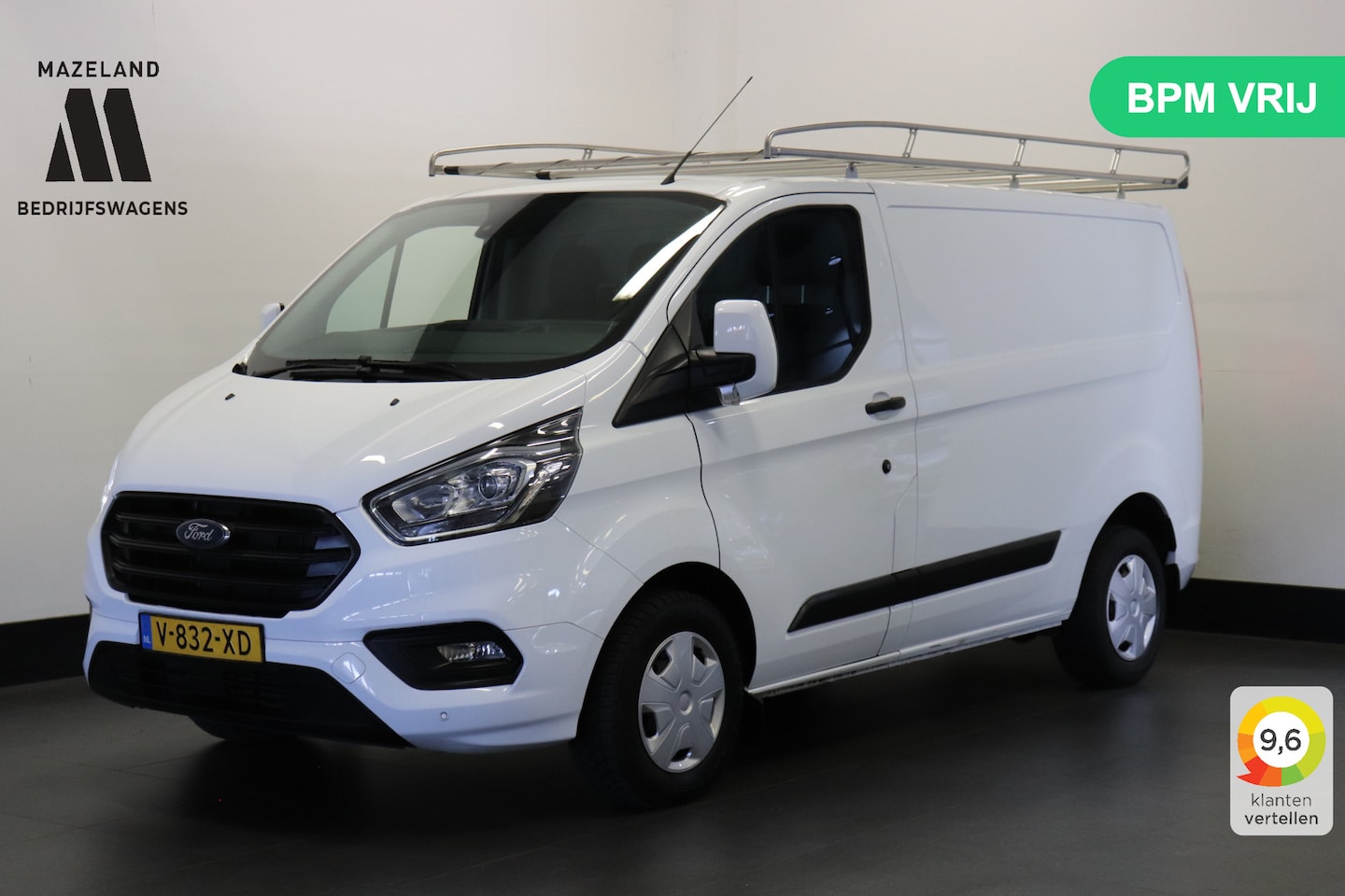 Ford Transit Custom - 2.0 TDCI EURO 6 - Airco - Cruise - Trekhaak - PDC - €11.900,- Excl. - AutoWereld.nl