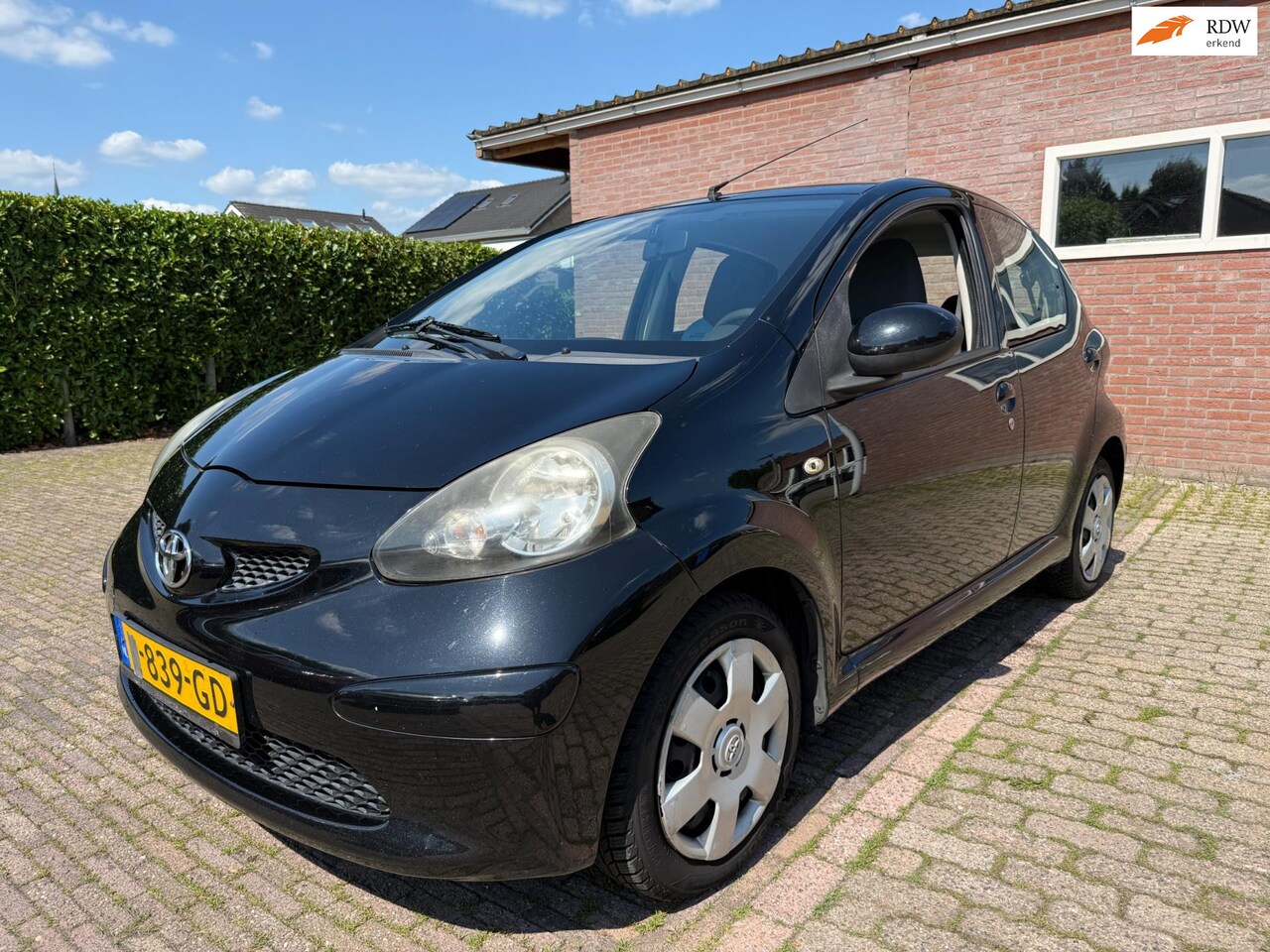 Toyota Aygo - 1.0-12V Airco 5 drs APK 17-7-2026 nieuwe koppeling cd aux - AutoWereld.nl