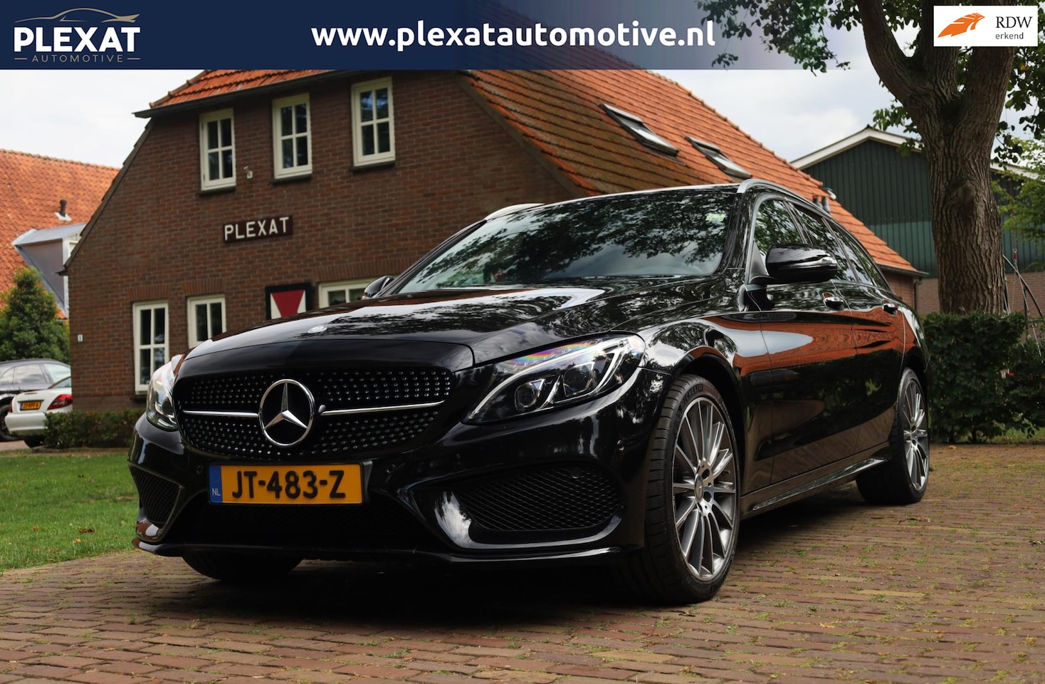 Mercedes-Benz C-klasse Estate - 200 Ambition Aut. | AMG-Pakket | Designo Interieur | Burmester | Lederen Dashboard | Panor - AutoWereld.nl