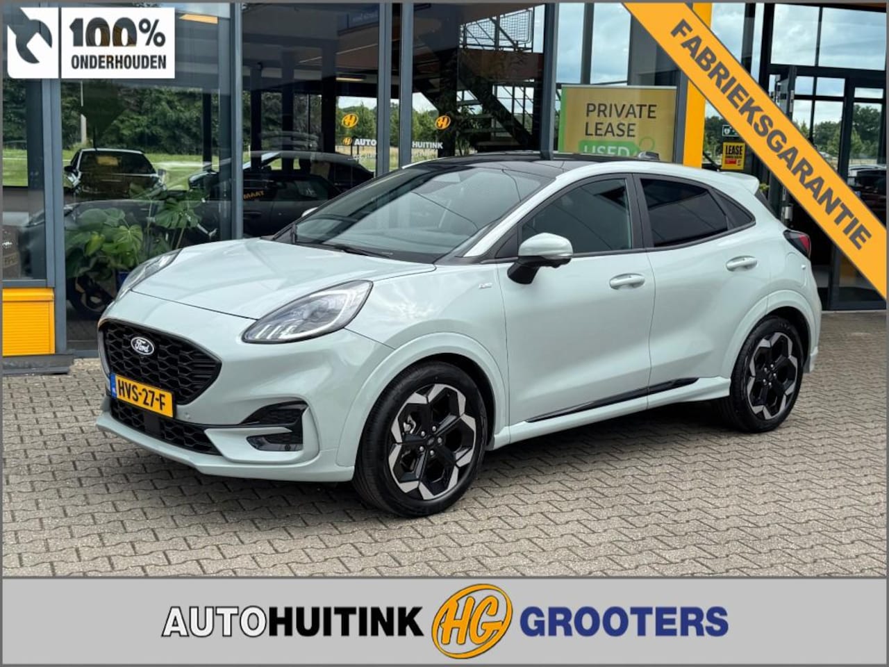 Ford Puma - 1.0 Hybrid ST Line X Nw model! - Pan dak - Navi - 360 camera - AutoWereld.nl