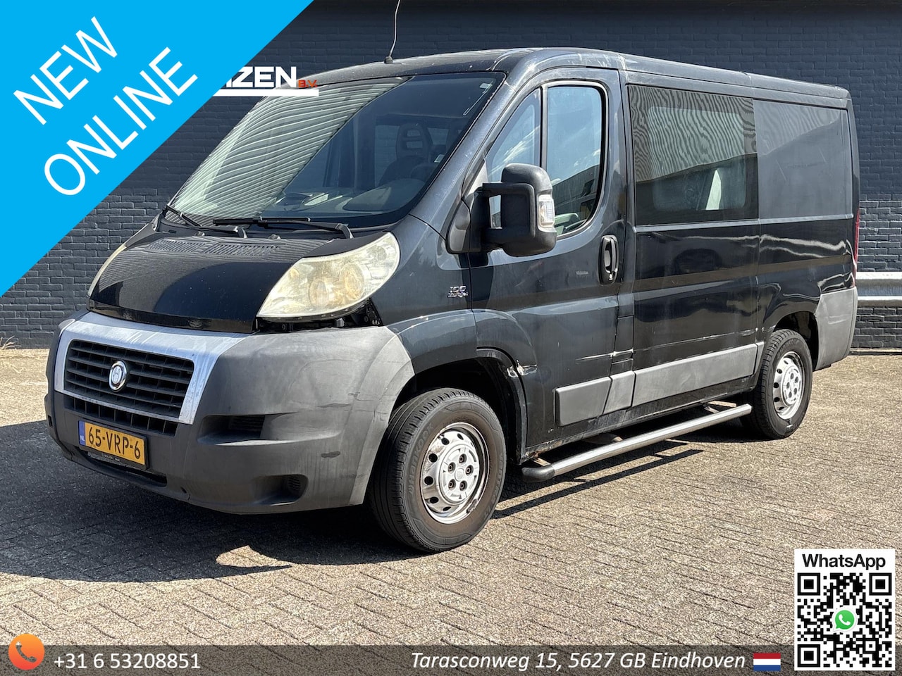Fiat Ducato - 30 2.2 MultiJet KH1 Dubbel Cabine € 2.850 NETTO  | Cruise | Airco | Trerkhaak | - AutoWereld.nl